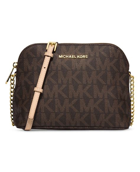 michael michael kors cindy dome crossbody|michael kors crossbody monogram.